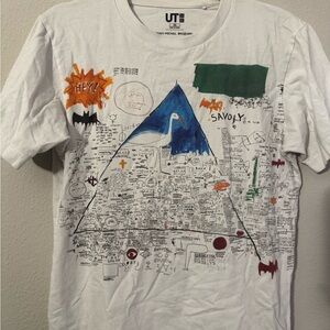 Uniqlo UT Jean Michel Basquiat White T-Shirt